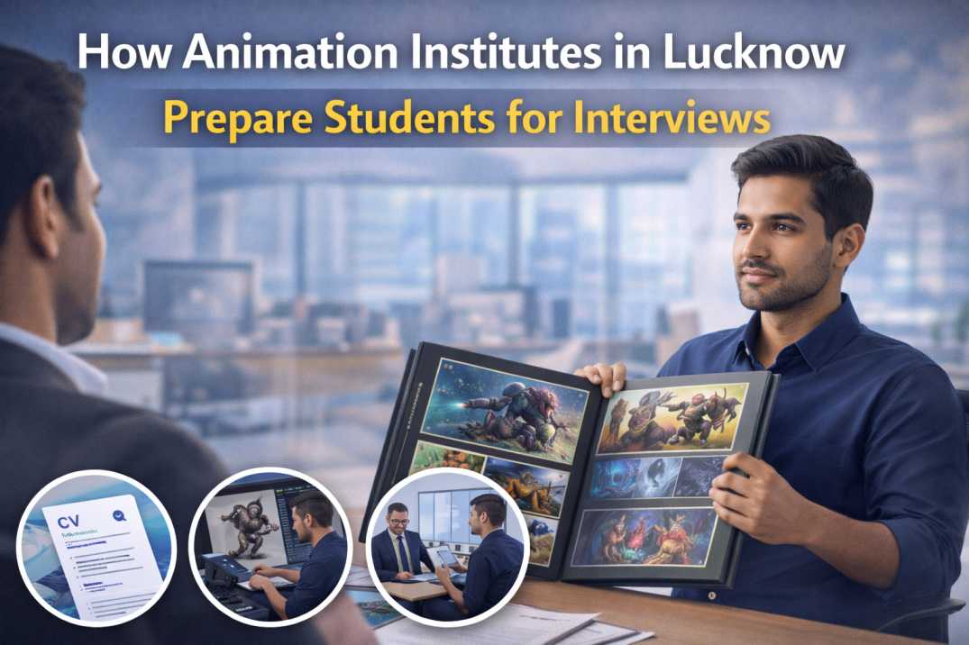 animation interview preparation in Lucknow
