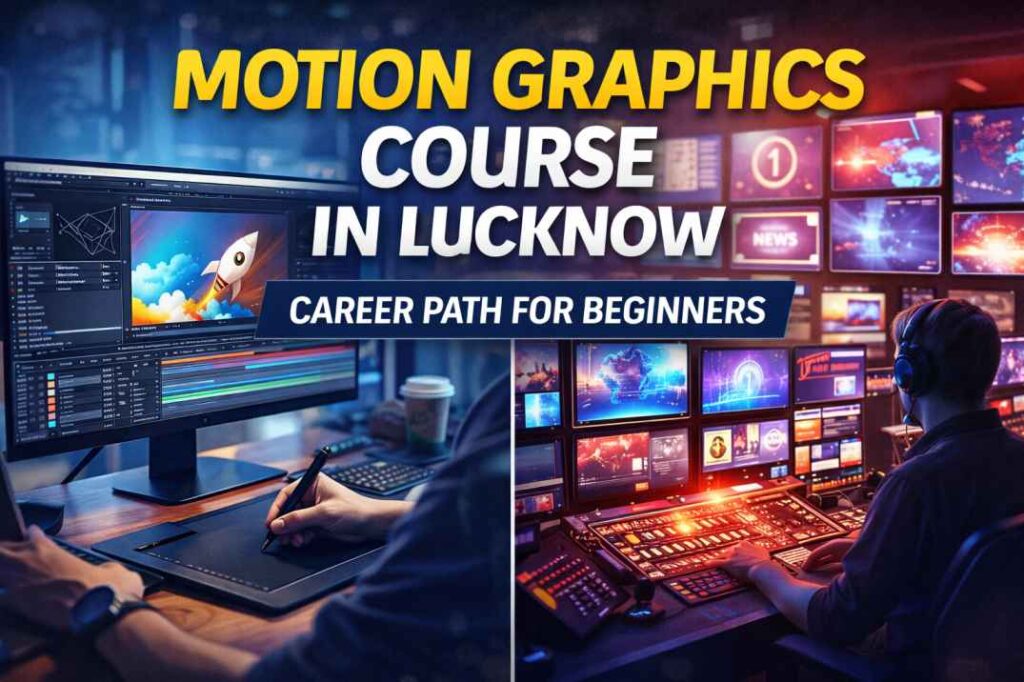 motion graphics course in Lucknow