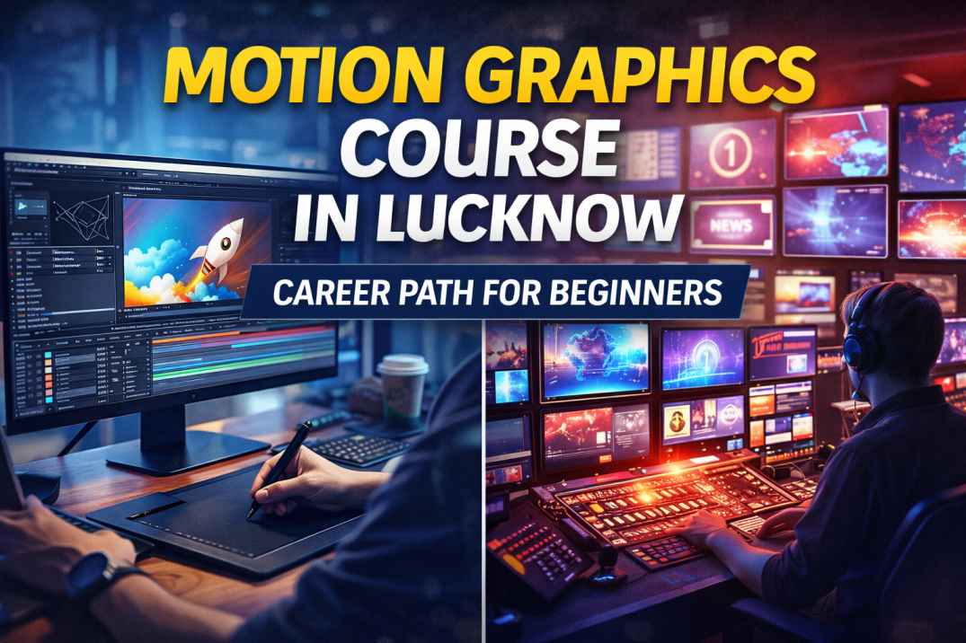 motion graphics course in Lucknow