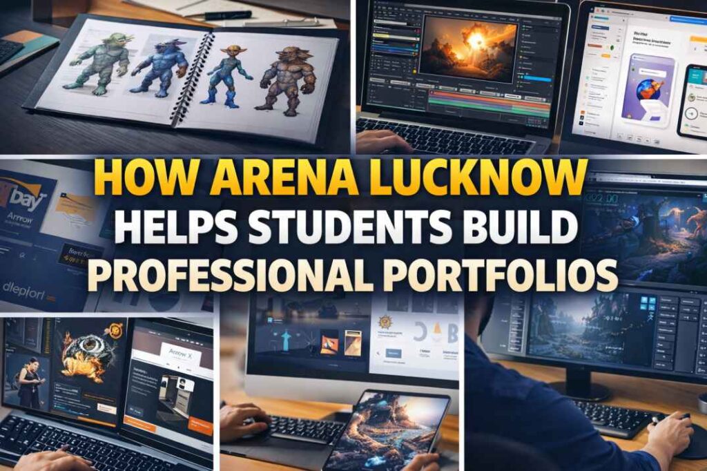 animation portfolio training in Lucknow