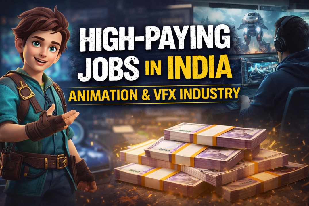 high paying animation jobs in India