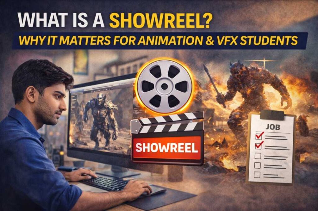 VFX showreel preparation in Lucknow