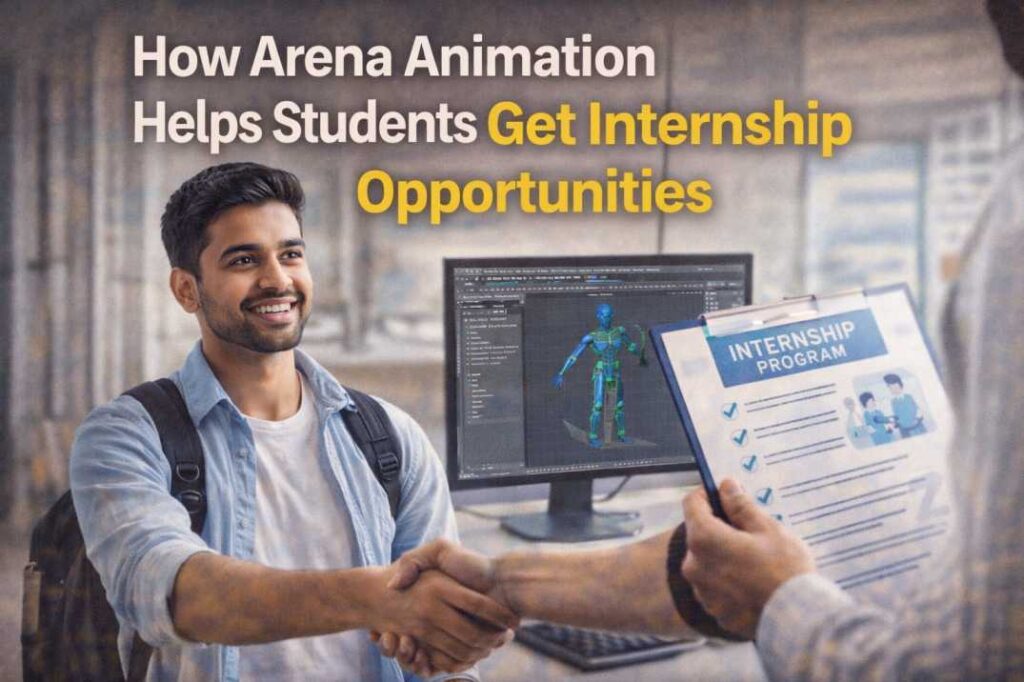 animation internship in Lucknow