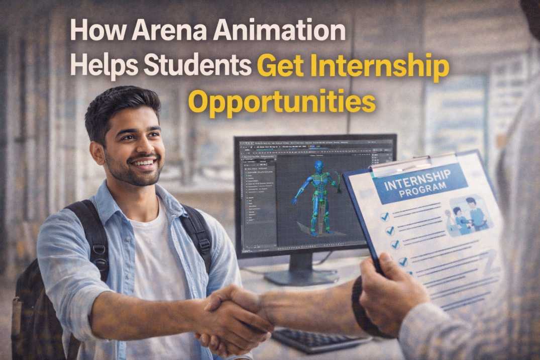 animation internship in Lucknow