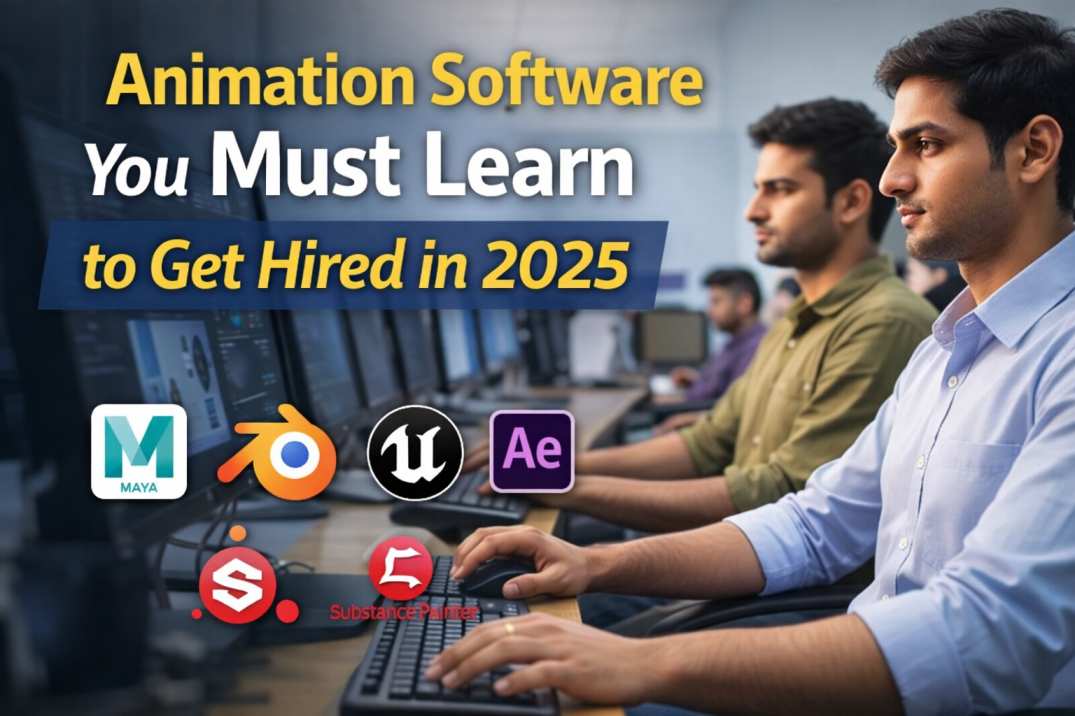 animation software training in Lucknow