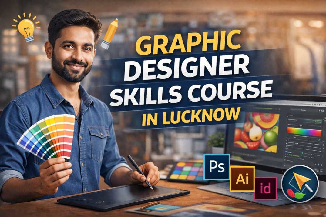graphic designer skills course in Lucknow