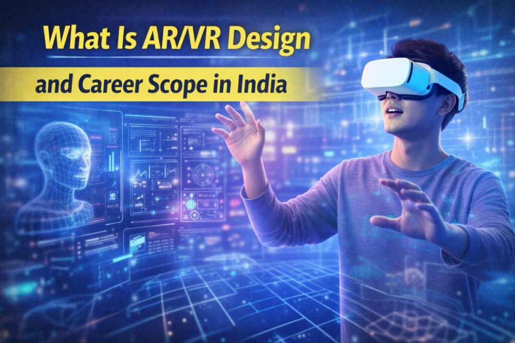 AR VR design course in Lucknow