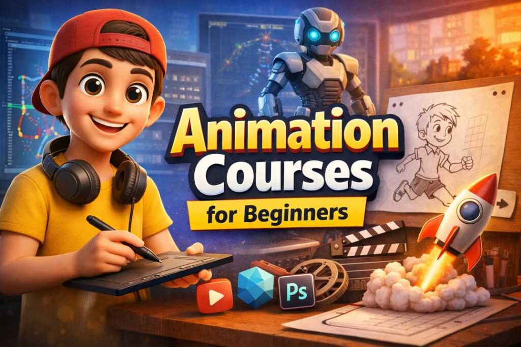 beginner animation course in Lucknow