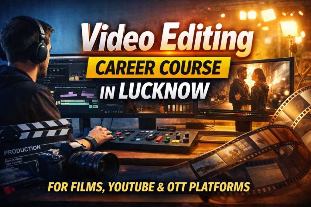 video editing career course in Lucknow