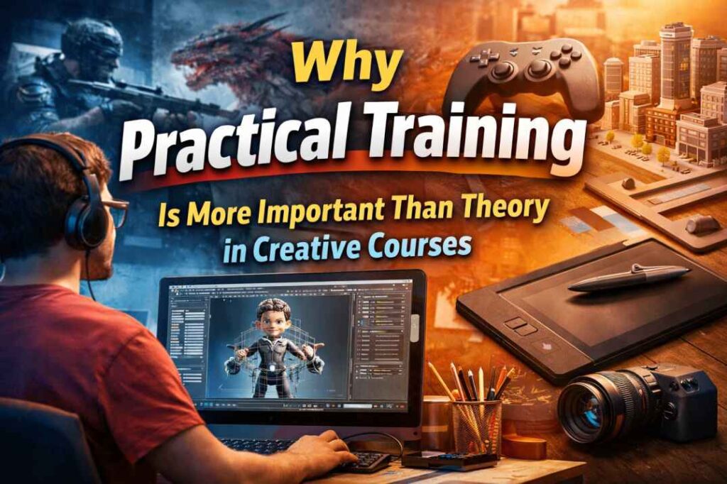 practical training animation course Lucknow